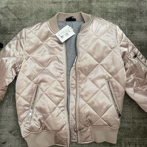 Nordstrom quilted bomber jacket (size 4)